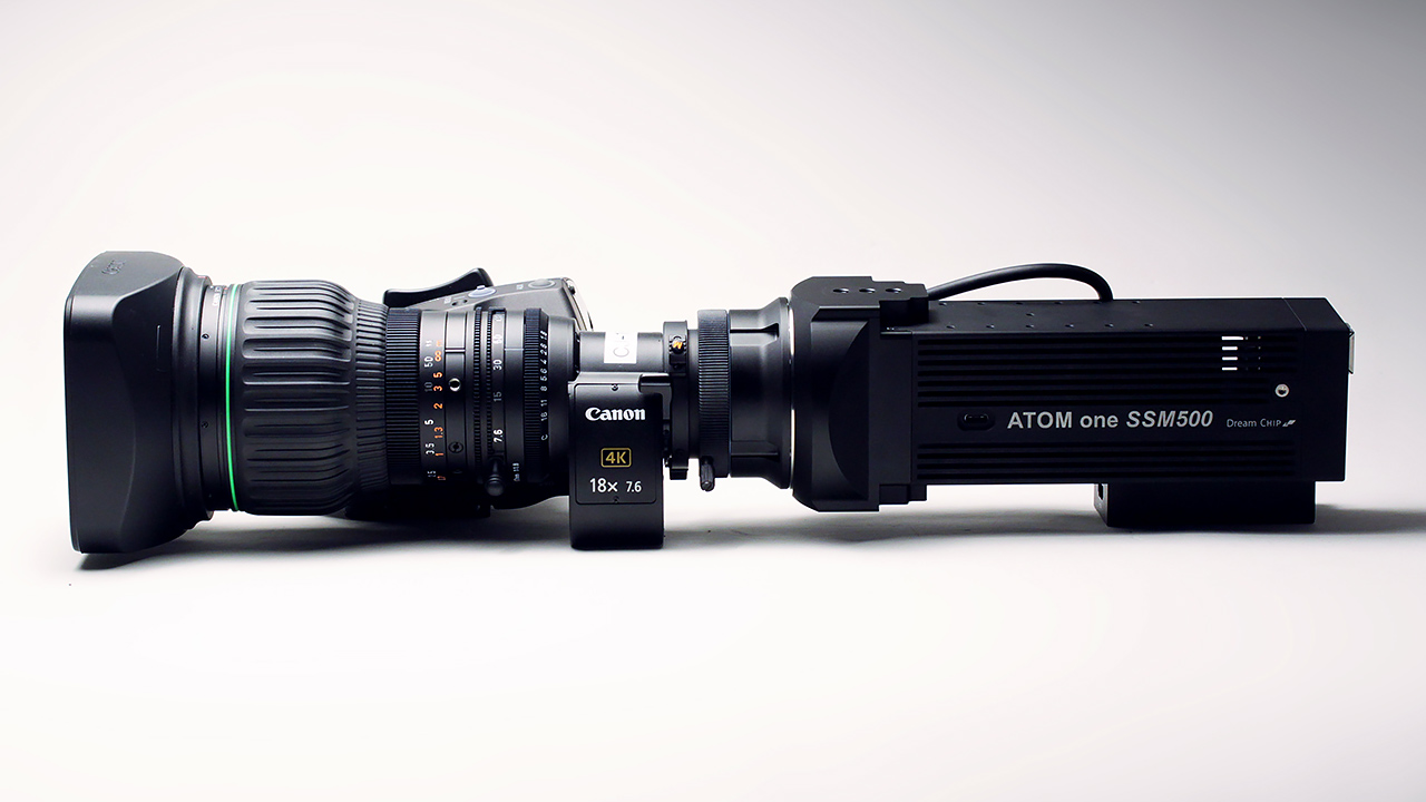 The Dreamchip Atom One SSM500 camera. Image: Phil Rhodes.