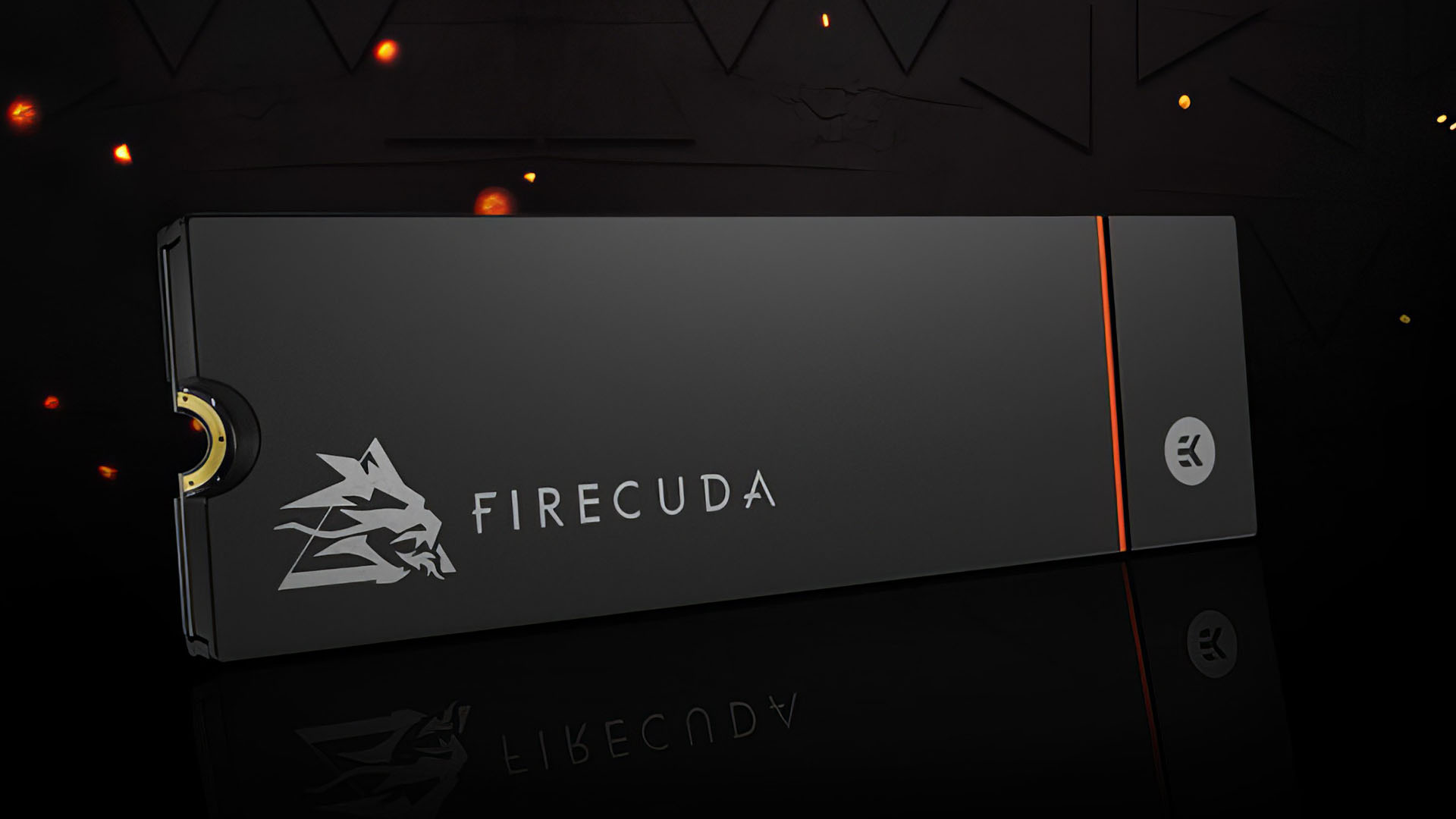 Seagate's ultra fast FireCuda 530 SSD. Image: Seagate