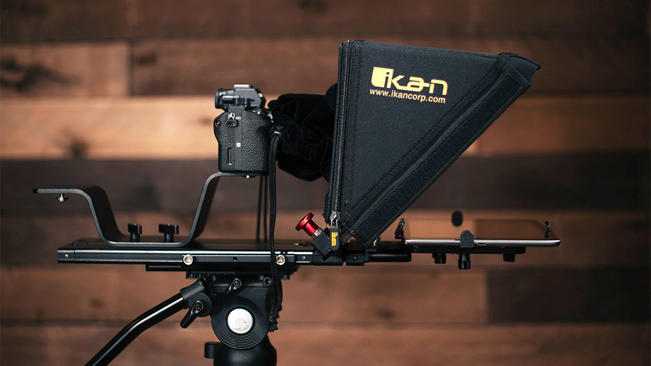 Ikan PT-Elite-Pro2 Teleprompter. Image: Ikan Corp.