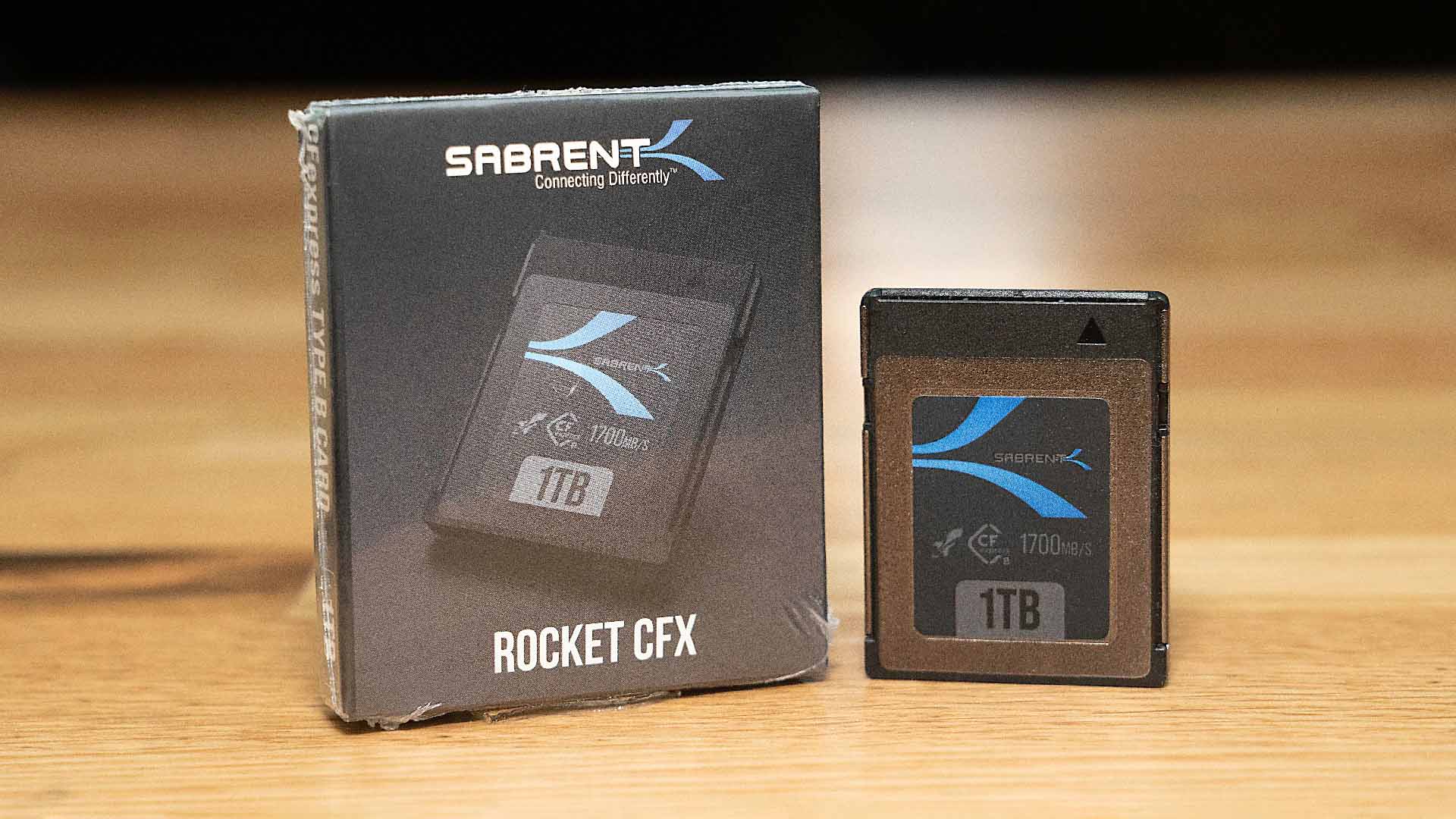 Sabrent CFexpress cards.