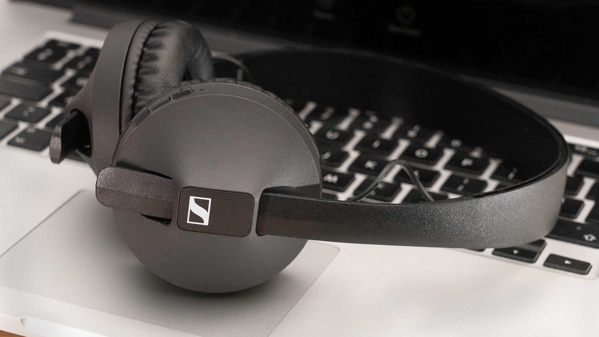 Sennheiser HD250BT headphones.